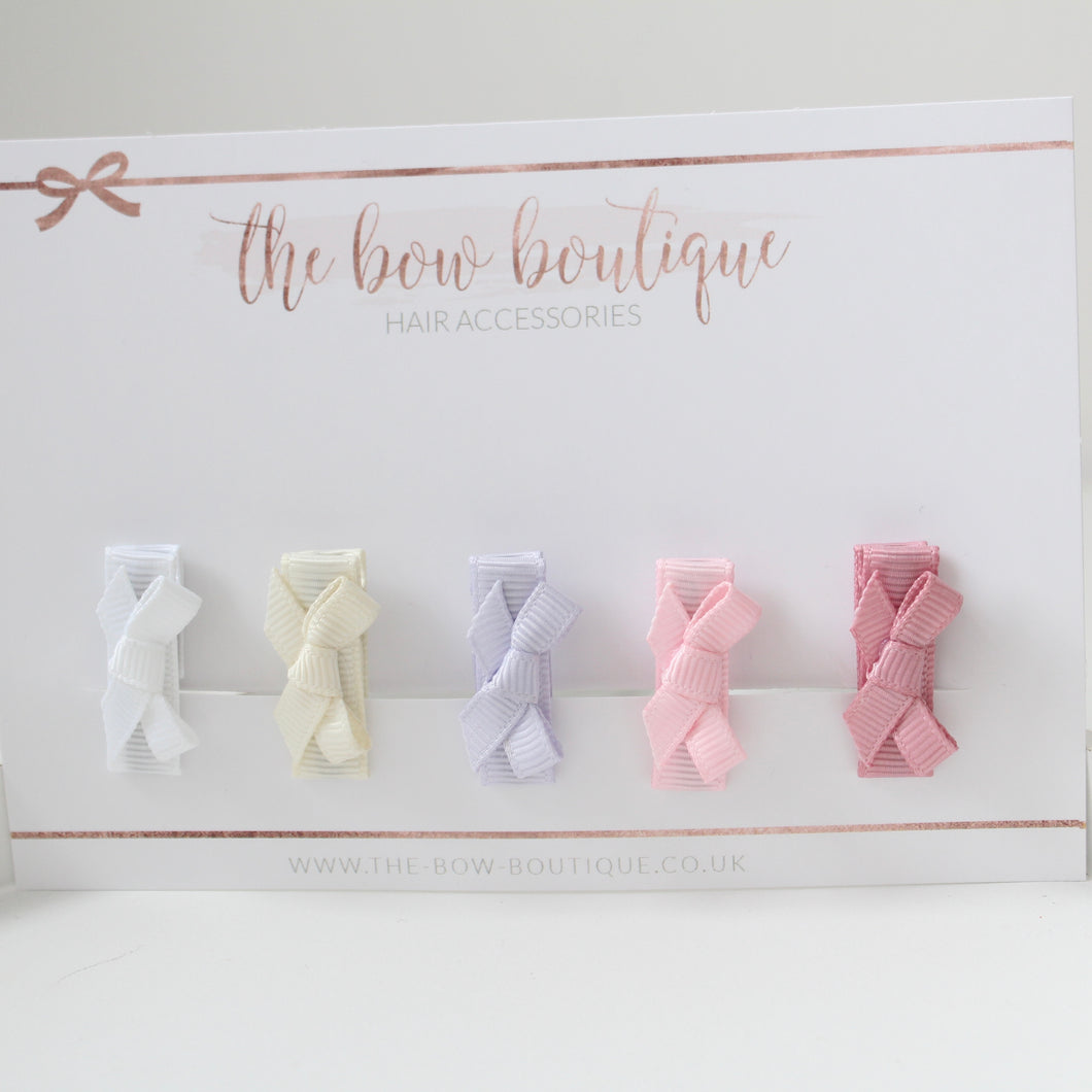 My first ribbon clip set