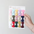 Seasonal set of 15 pinch bows | clips or bobbles.