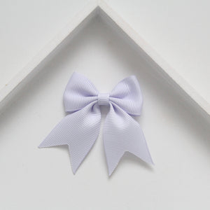 Personalised short tail pinch ribbon clip & bobbles 33 colours
