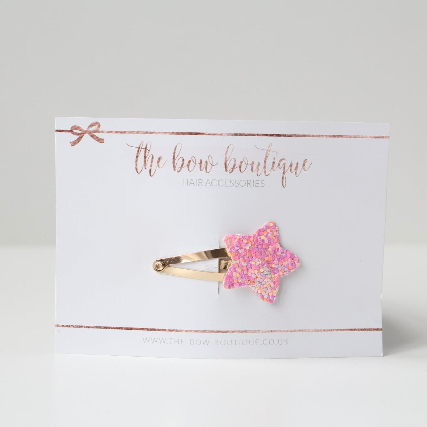 My first glitter star snappy clips | 21 Colours