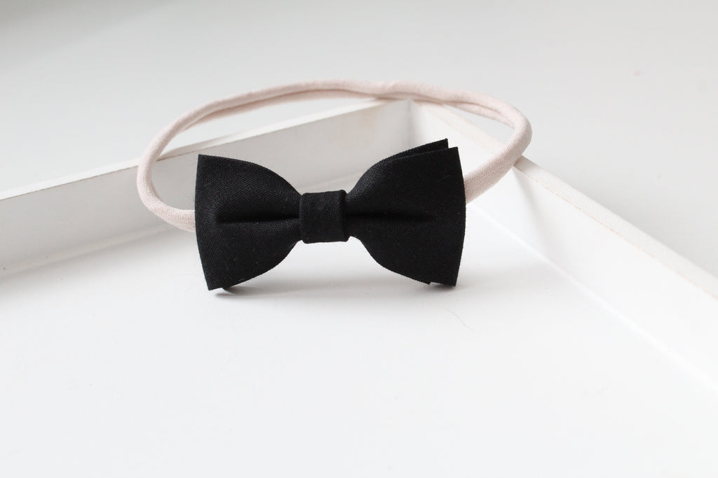 Cotton pinch bows | 23 Colours Clip or headband