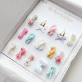 My first spring petite baby fringe clips | Set of 15