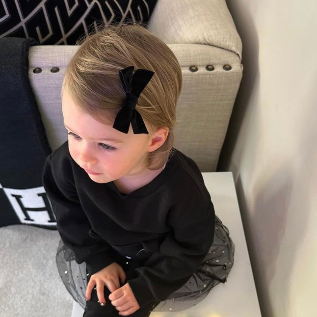 Velvet ribbon bows | 14 colours | Clip or headband