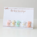 Darling petite flower set | Clips or bobbles