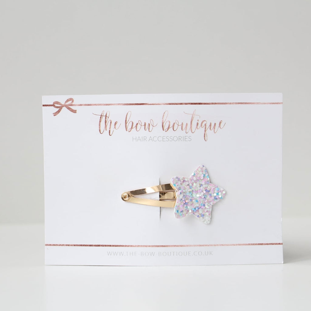 My first glitter star snappy clips | 21 Colours