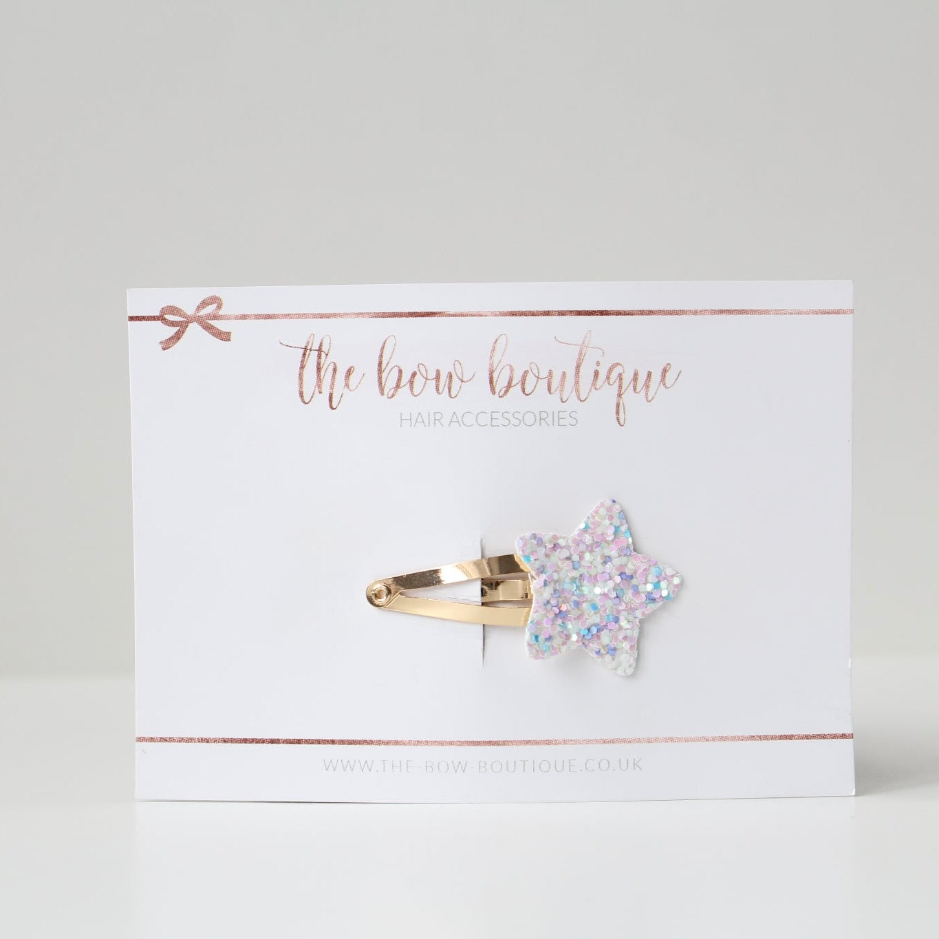 My first glitter star snappy clips | 21 Colours