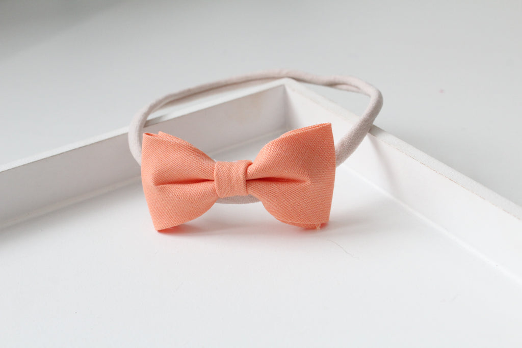 Cotton pinch bows | 23 Colours Clip or headband