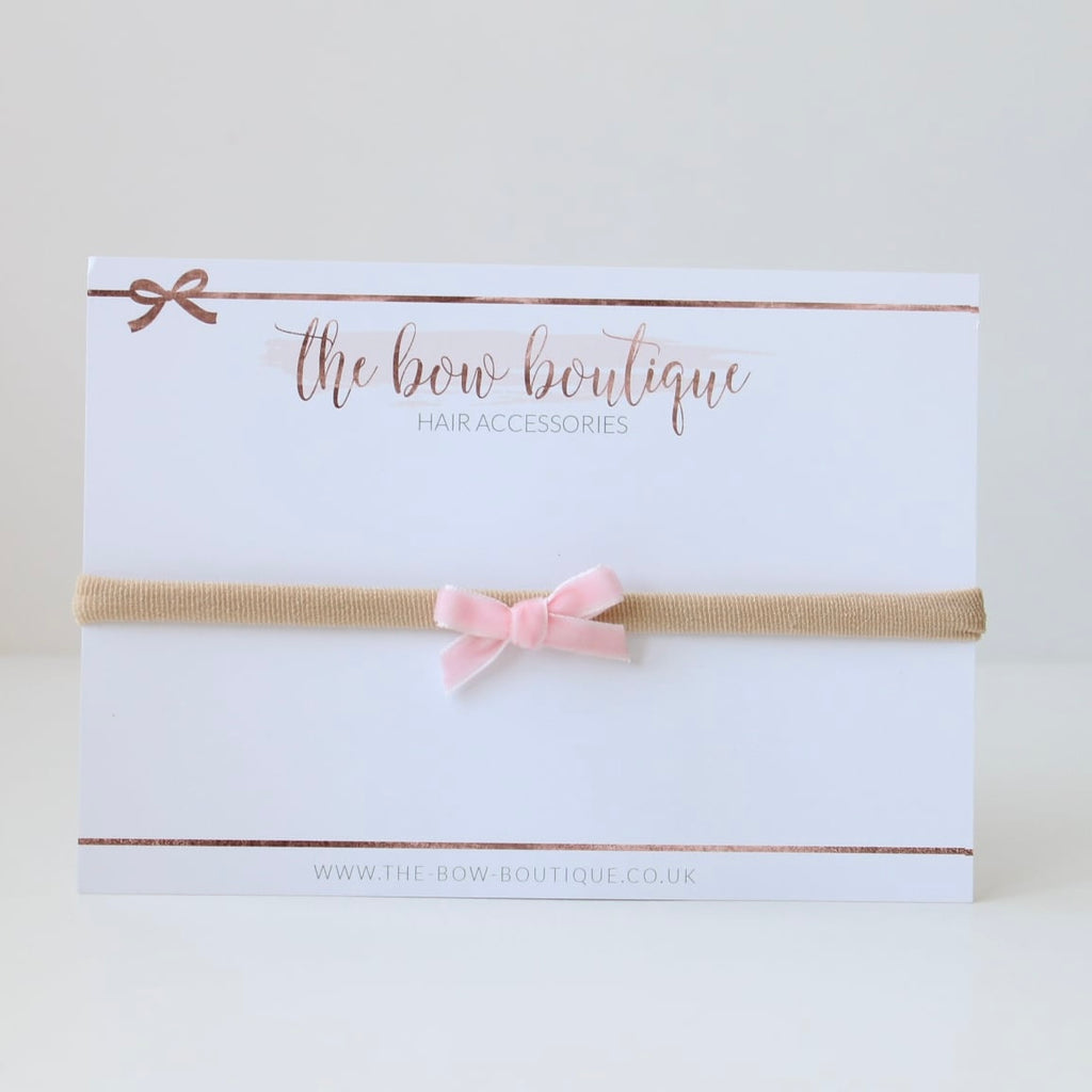 My petite velvet bow | 6 colours | Clips & headbands