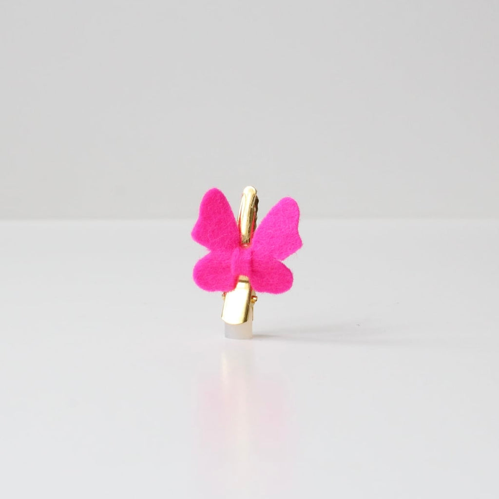 Felt butterflys | 26 Colours | 2 Sizes | Clip or headband