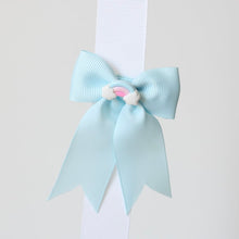 Load image into Gallery viewer, Rainbow long tail pinch bows