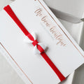 Football mini pinch baby headband | Red band