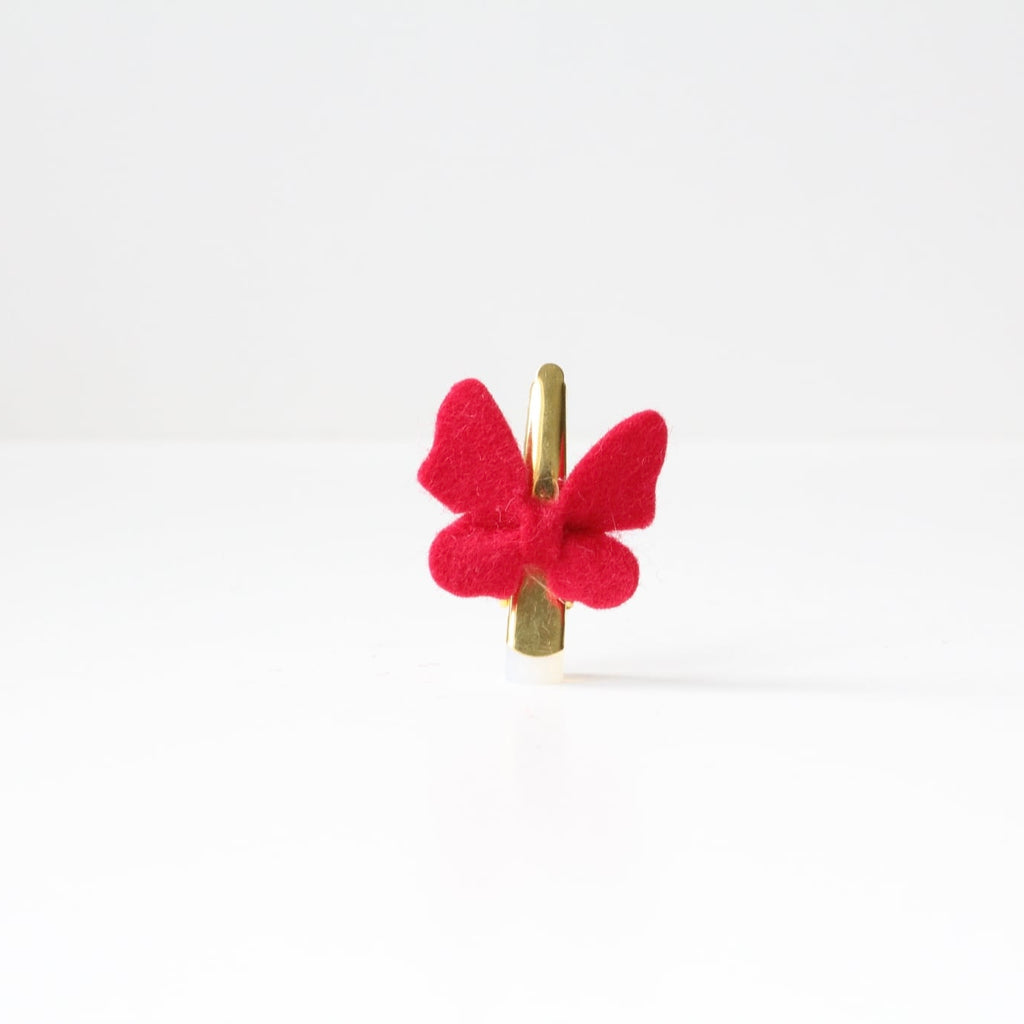Felt butterflys | 26 Colours | 2 Sizes | Clip or headband