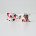 Strawberry gingham small bows