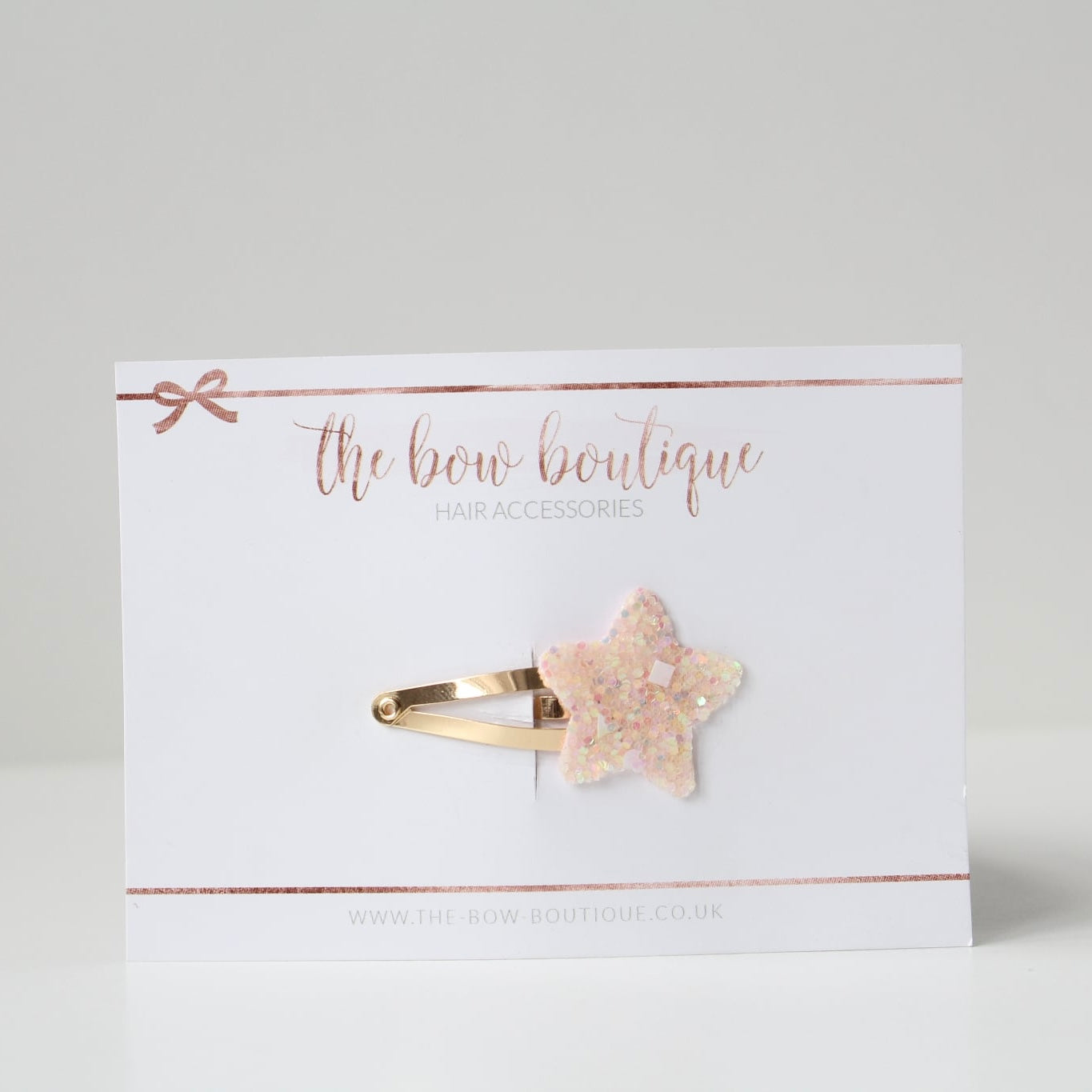 My first glitter star snappy clips | 21 Colours