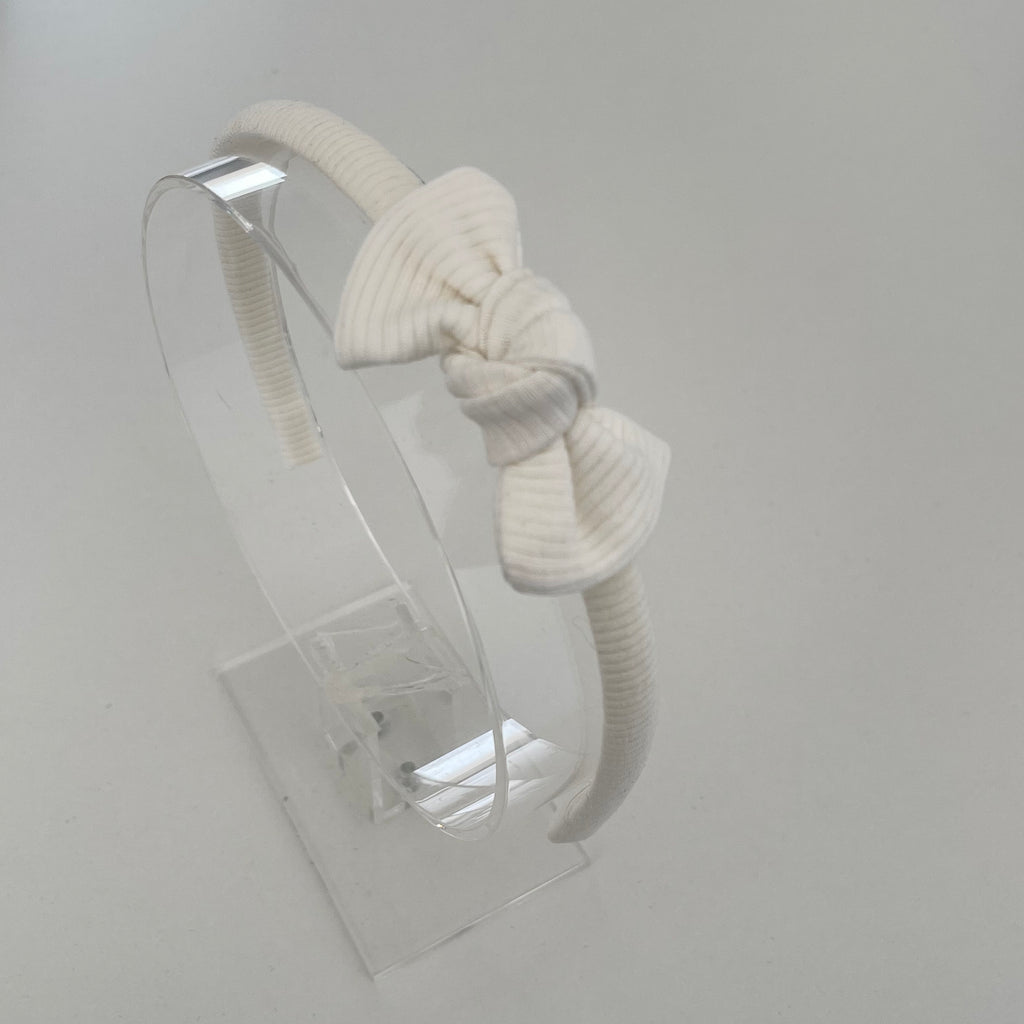 Ribbed knot Alice headband | 23 colours