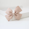 Double pinch ribbon bows | 32 colours | Clip or bobble