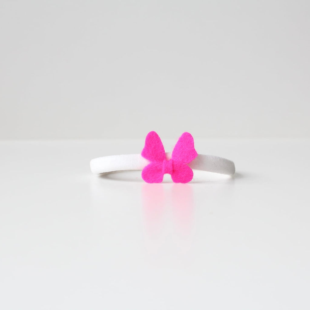 Felt butterflys | 26 Colours | 2 Sizes | Clip or headband