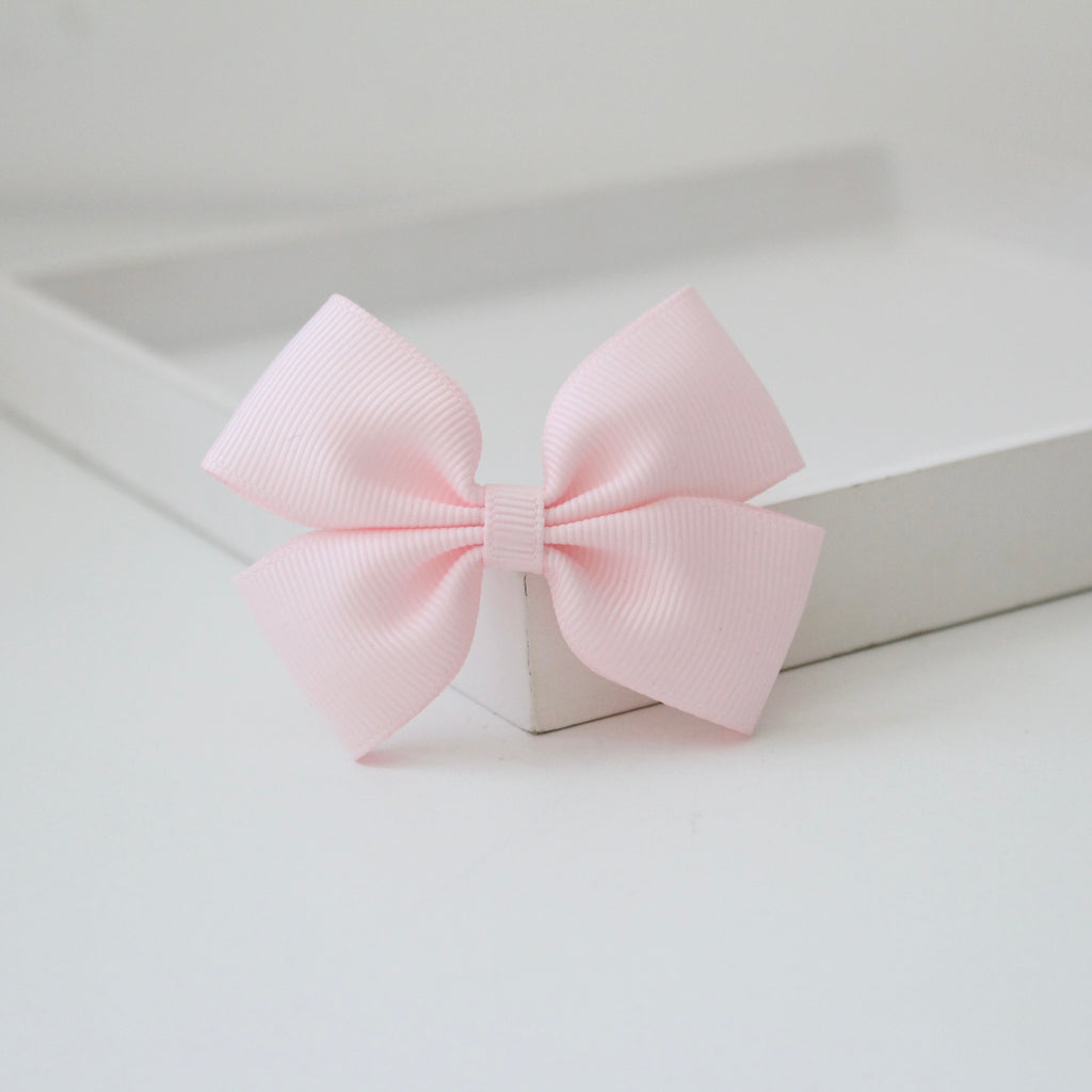 Double pinch ribbon bows | 32 colours | Clip or bobble