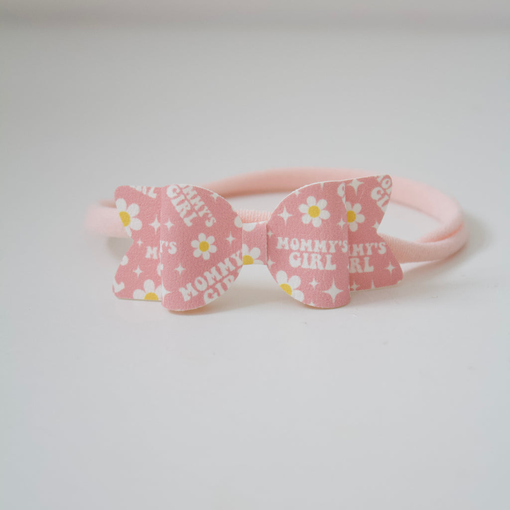 Mommys girl bow | Clip or headband