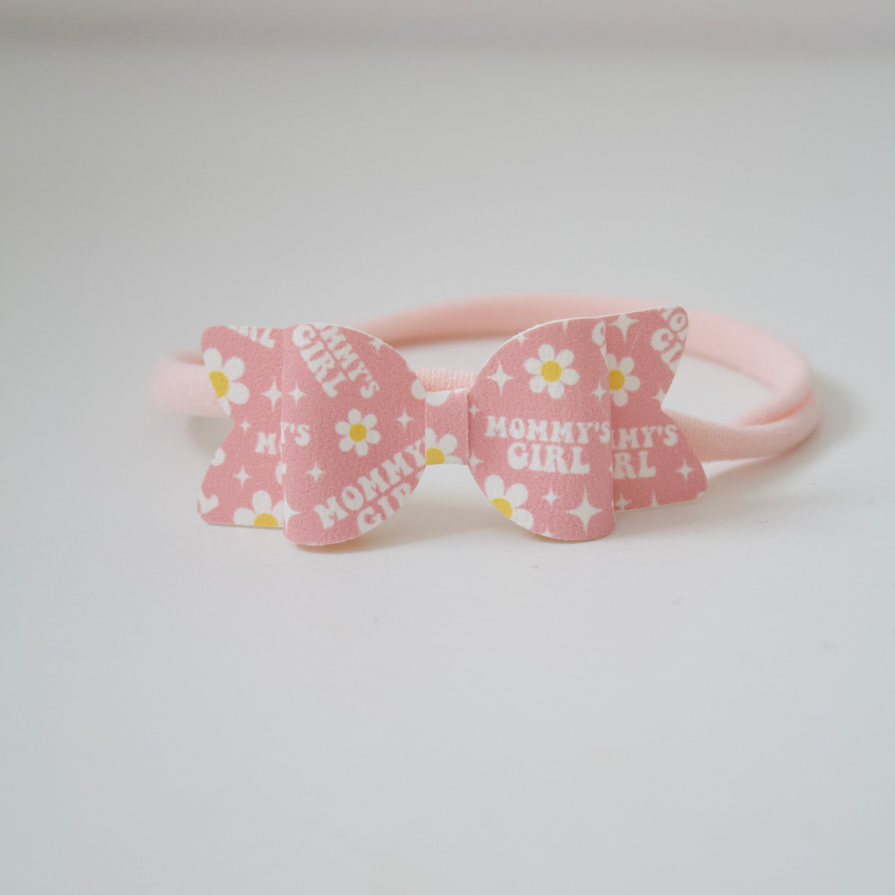Mommys girl bow | Clip or headband