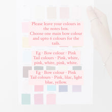 Load image into Gallery viewer, Design your own - tail pinch ribbon bows - 2 sizes