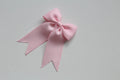 School tail pinch ribbon bows  | 13 colours | Option to personalise | Clip or bobble