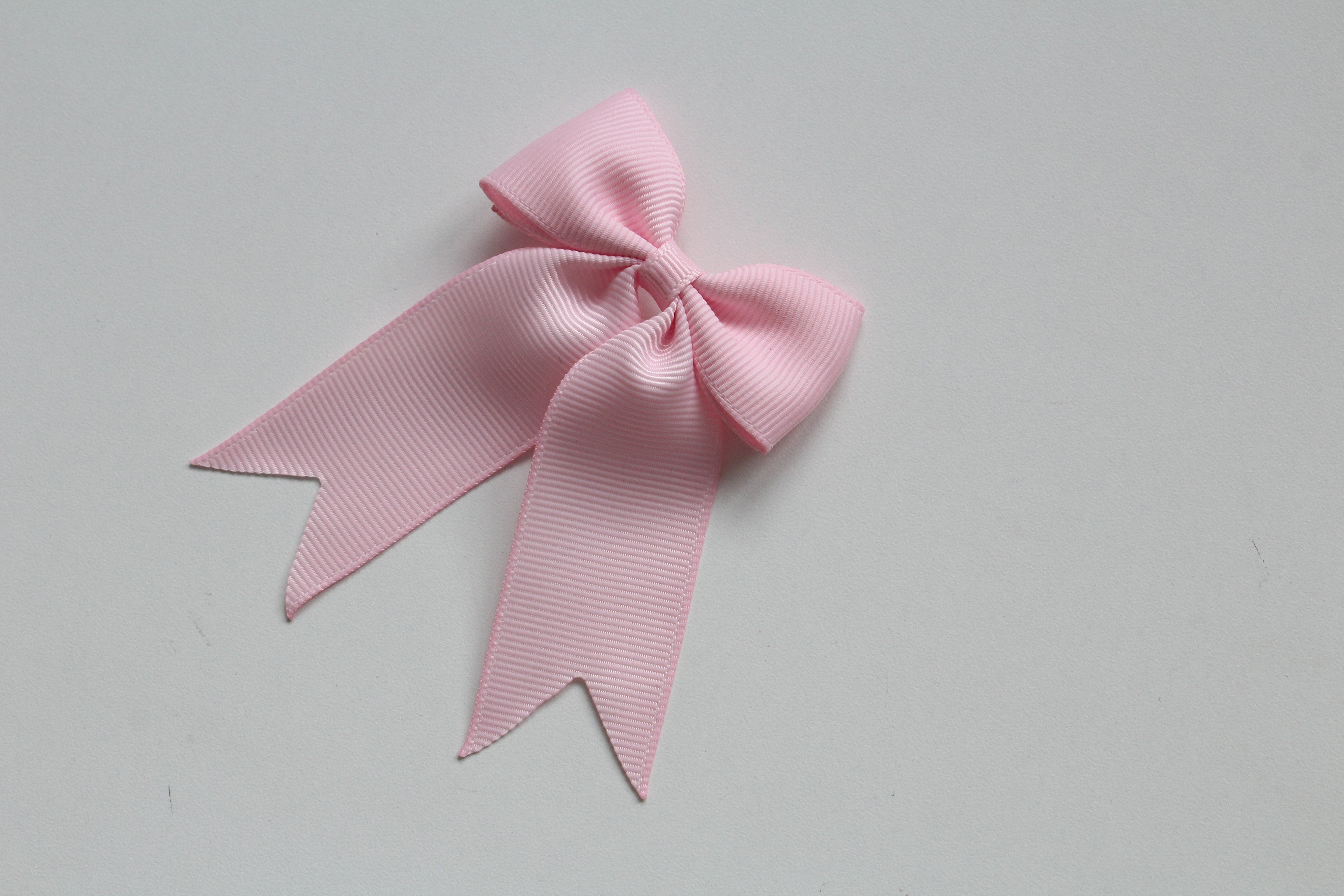 Personalised tail pinch ribbon bows | 33 colours