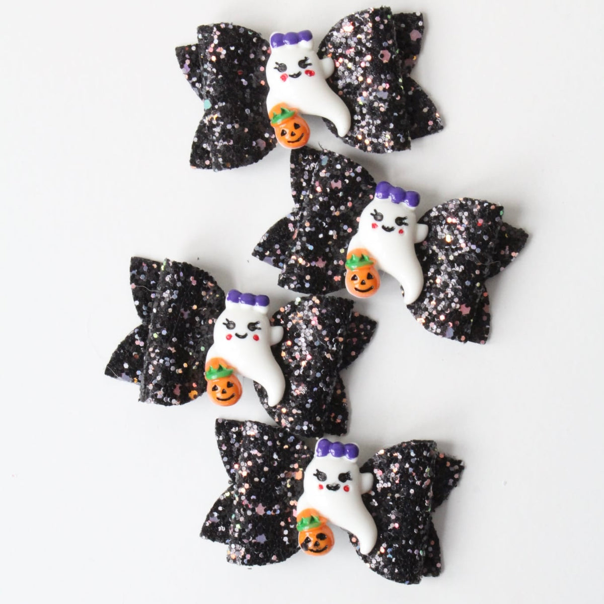 Halloween ghost Bows - Clip or headband