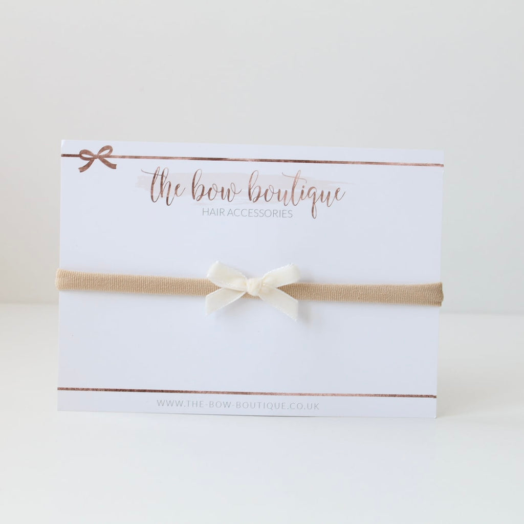 My petite velvet bow | 6 colours | Clips & headbands