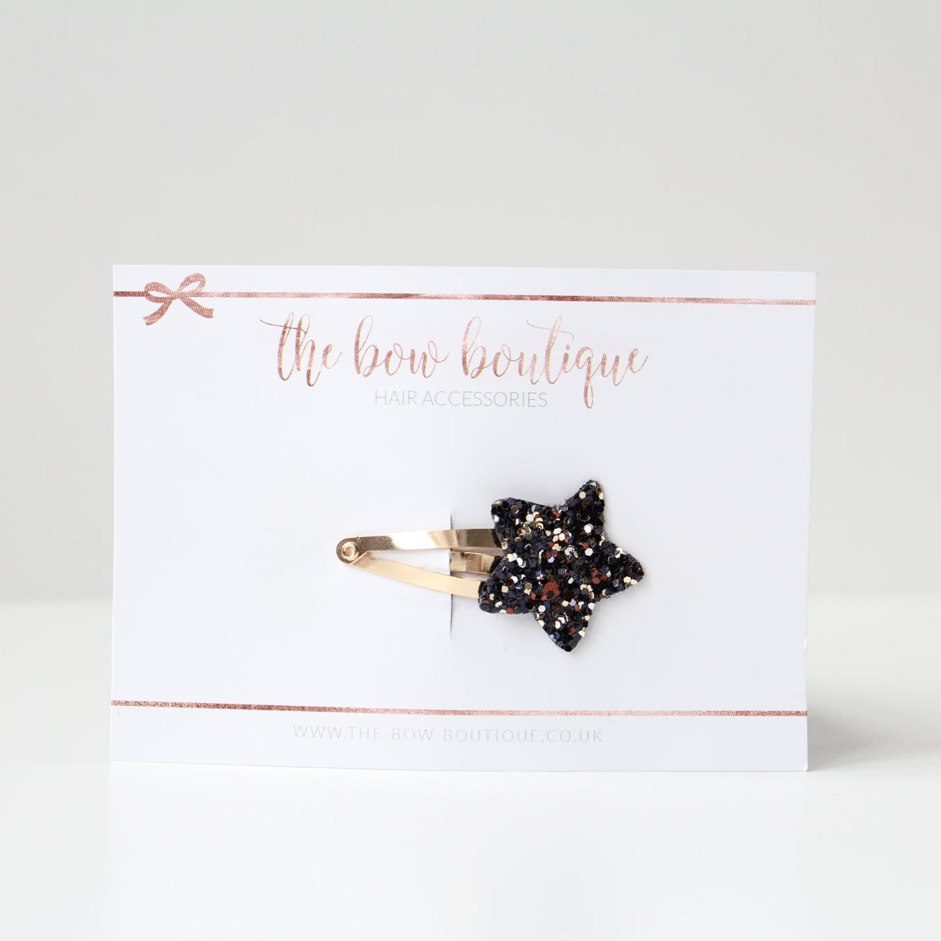 My first glitter star snappy clips | 21 Colours