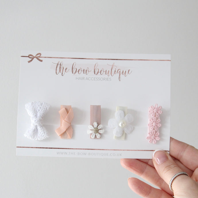 My first baby clip set