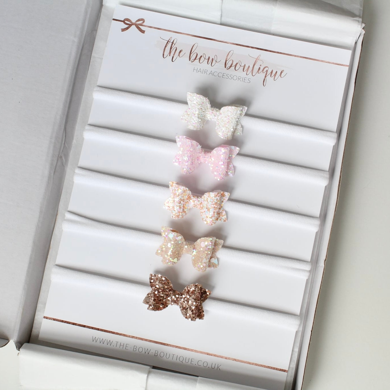 Petite deluxe glitter headband set