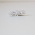 Delicate daisy & pearl  flowers | Clip or headband | 2 Colours