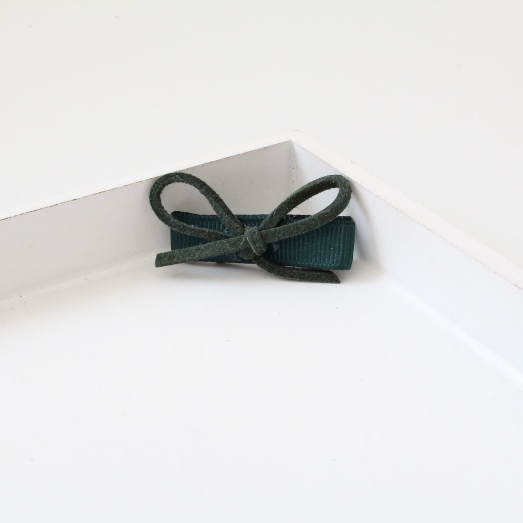 Suede bows | 17 colours
