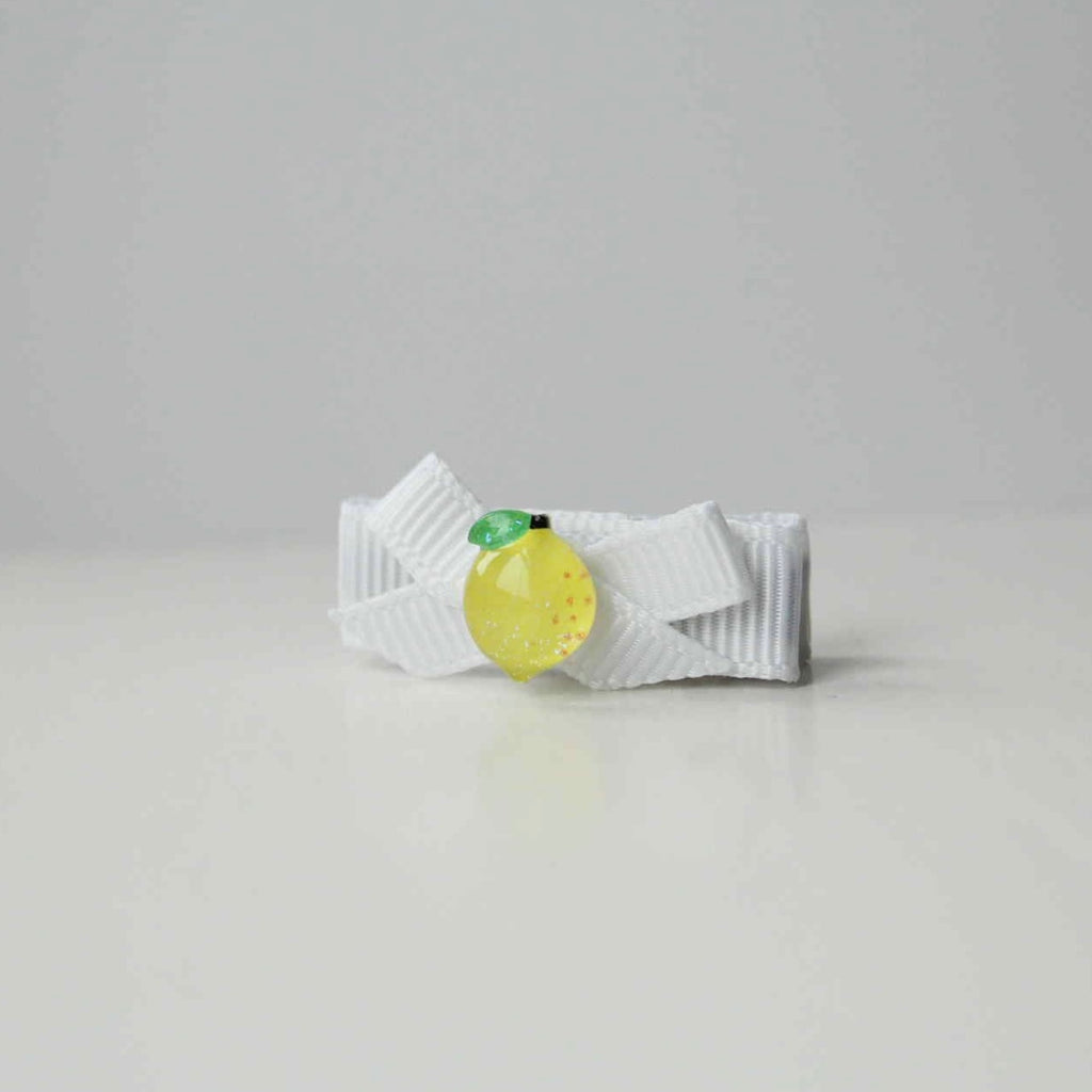 My first fruit ribbon bows | 9 Colours | Clip or headband