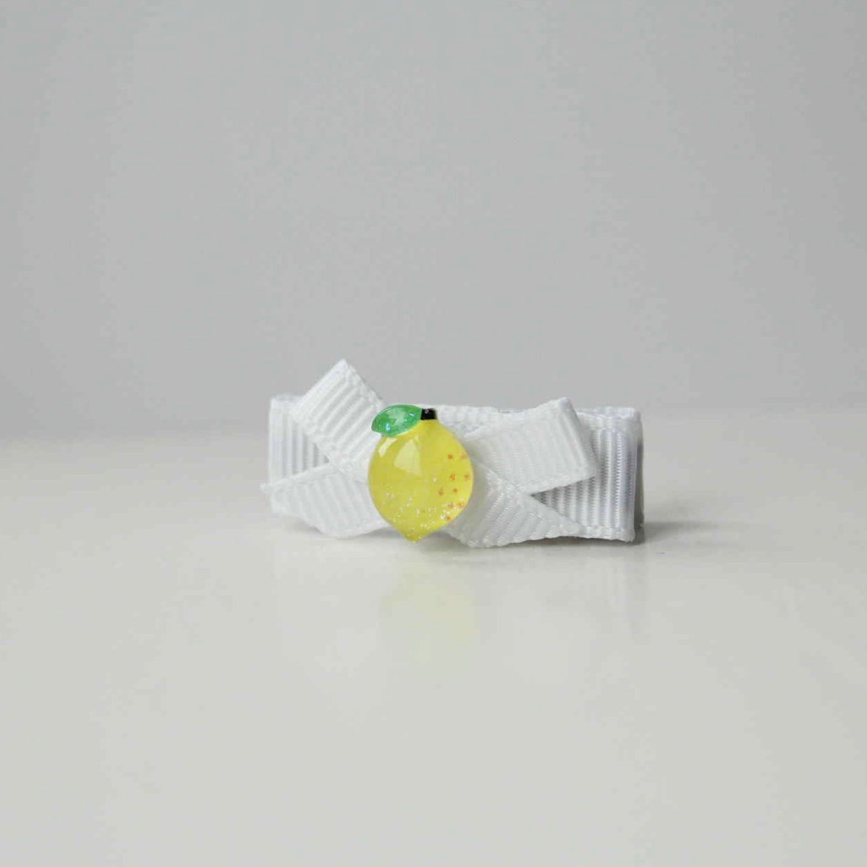 My first fruit ribbon bows | 9 Colours | Clip or headband