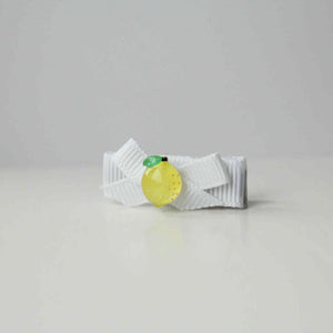 My first fruit ribbon clips