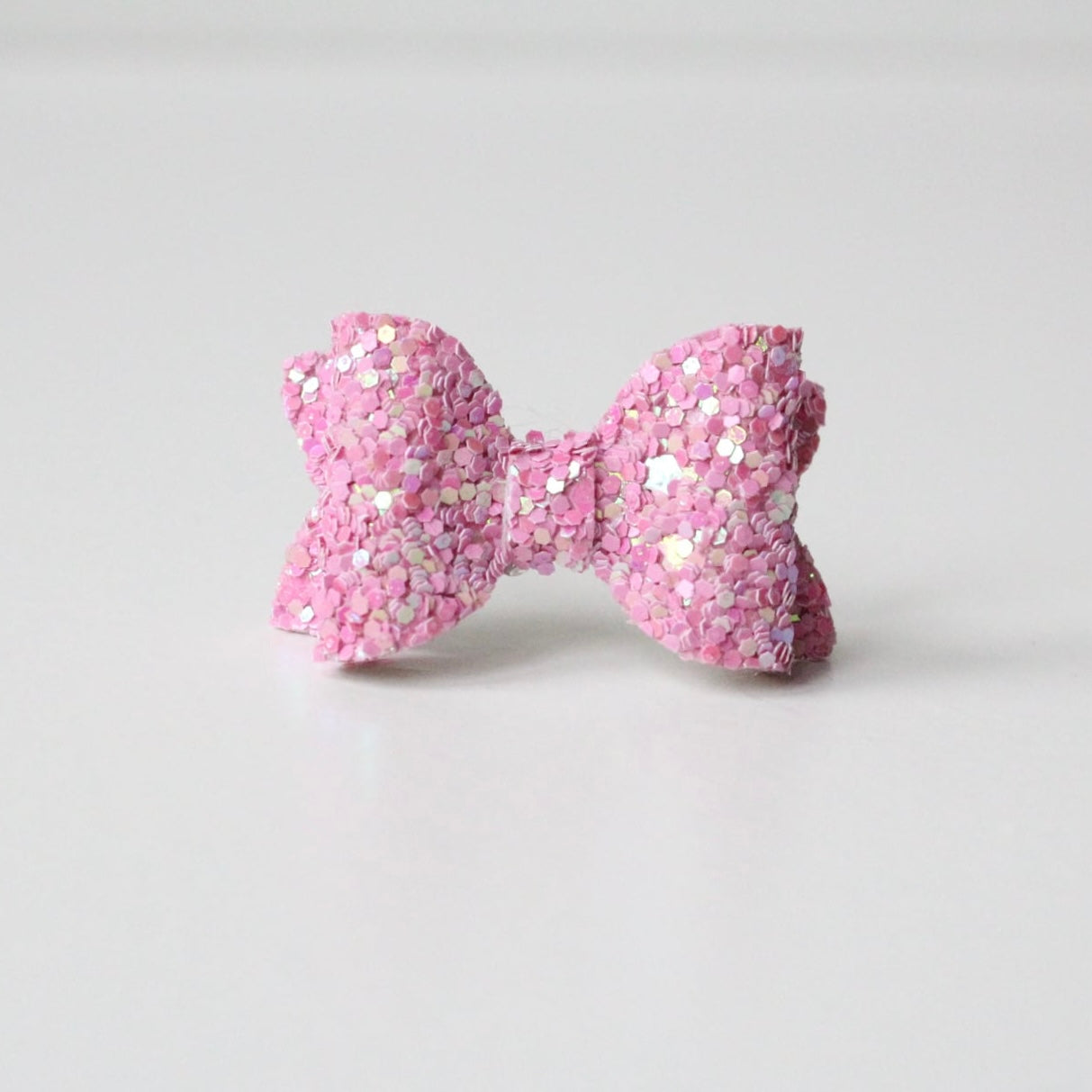 Limited edition | Petite deluxe glitter bows | 11 Colours | Clip or Bobble