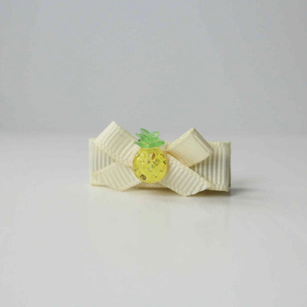 My first fruit ribbon bows | 9 Colours | Clip or headband