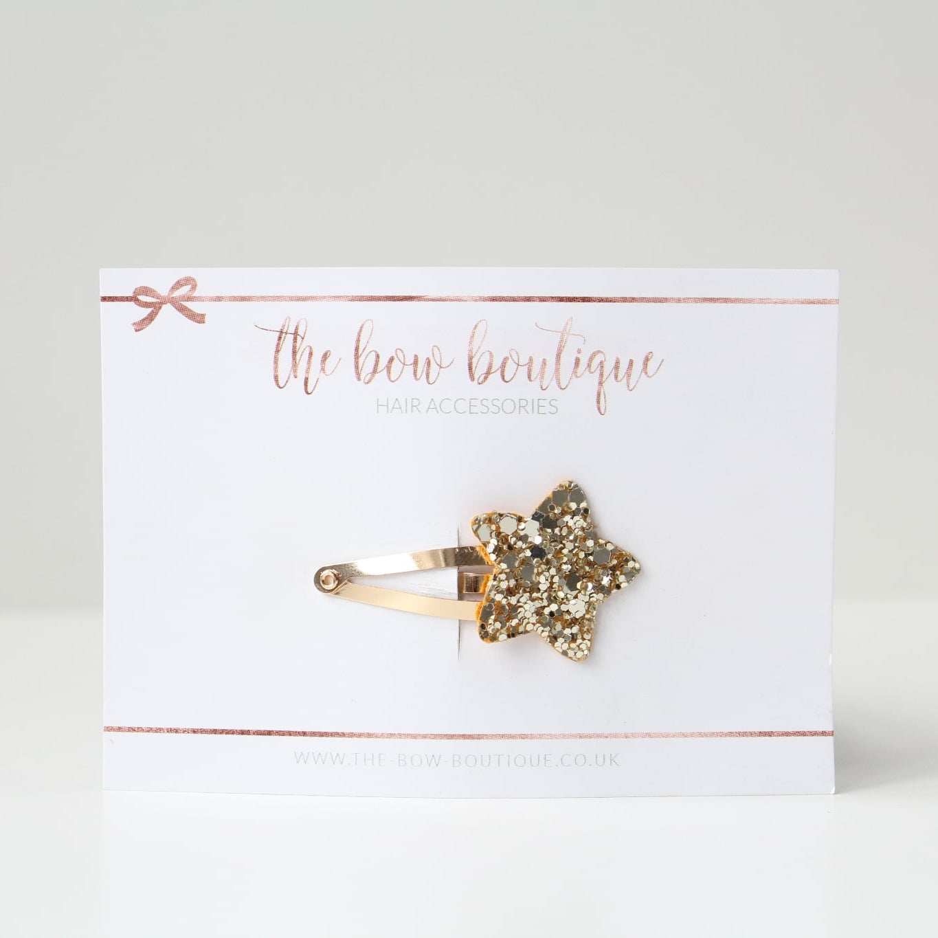 My first glitter star snappy clips | 21 Colours