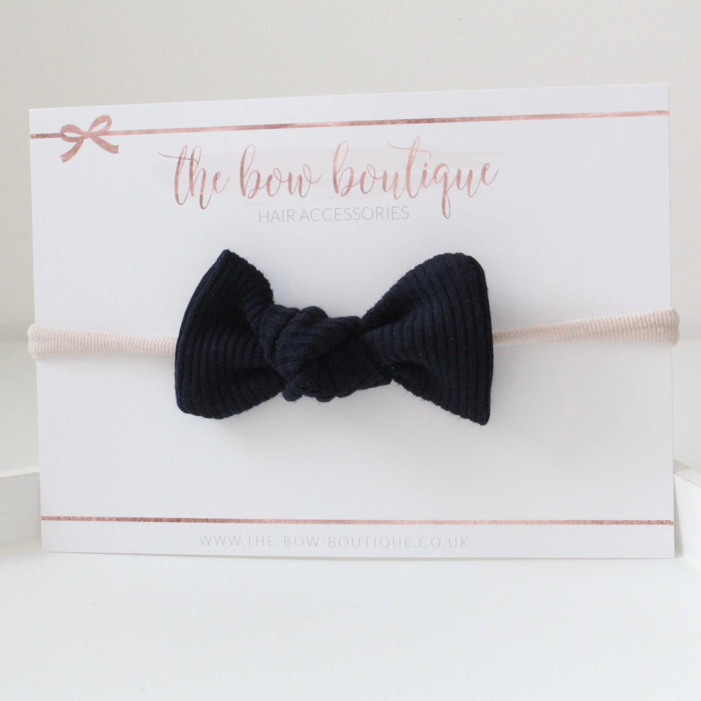 Jersey ribbed knot bows | 20 Colours
