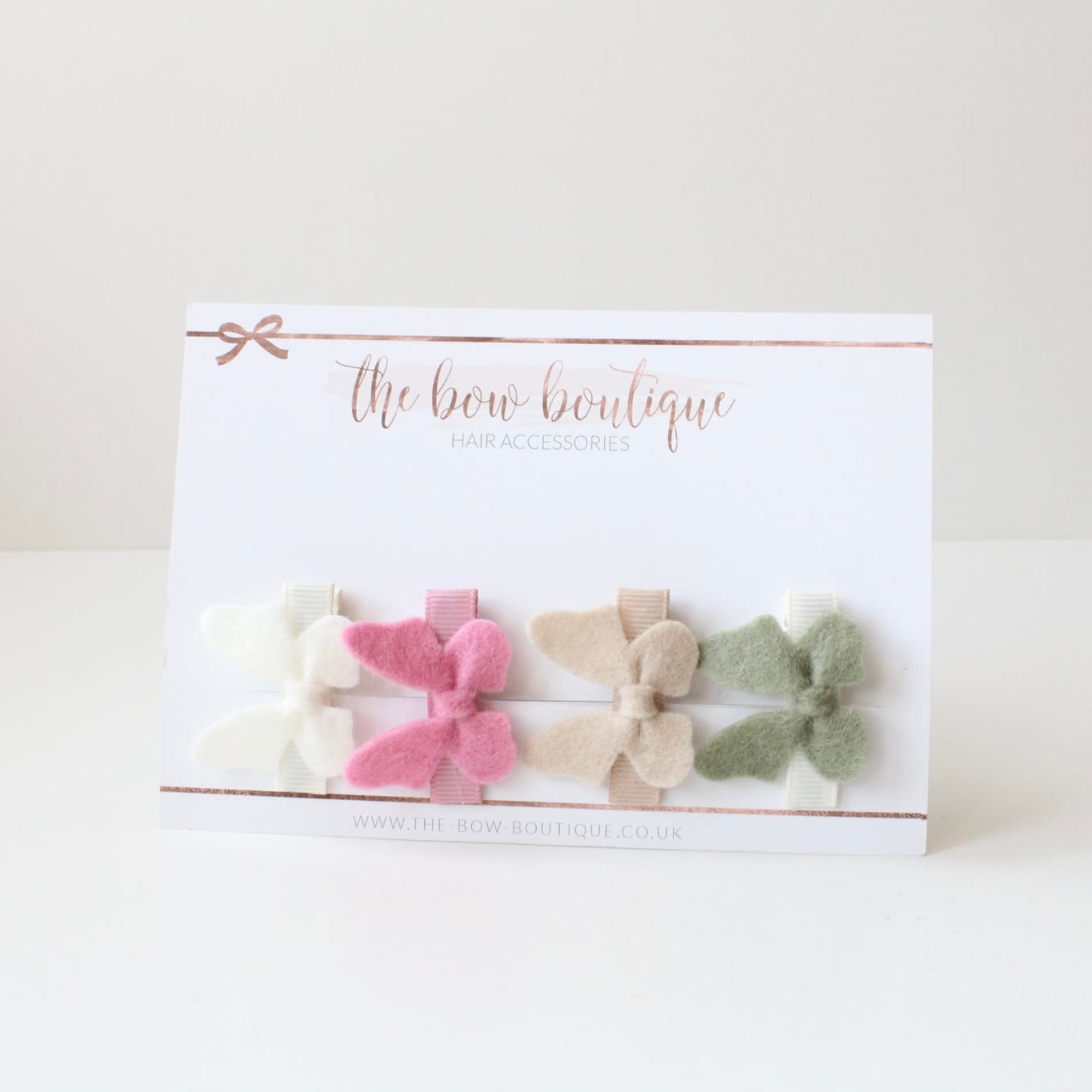 Felt butterfly set 1 | Clips or bobbles