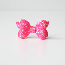 Load image into Gallery viewer, Limited edition - Petite deluxe glitter bows - (11 Colours)