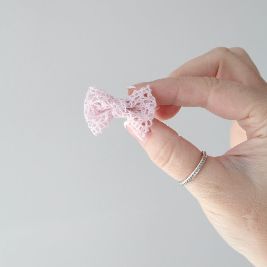 My first crochet pinch clips | 3 Colours