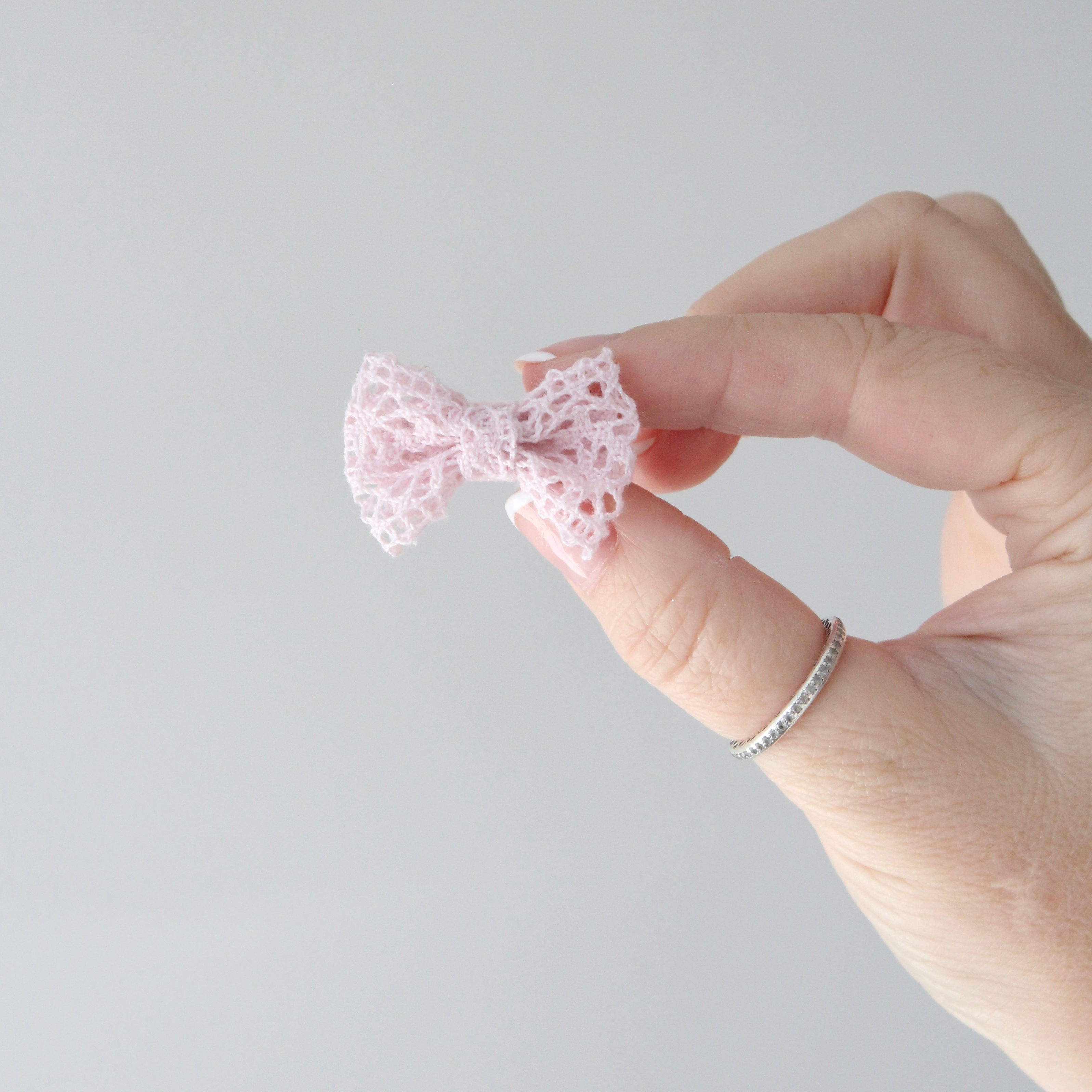 My first crochet pinch clips | 3 Colours