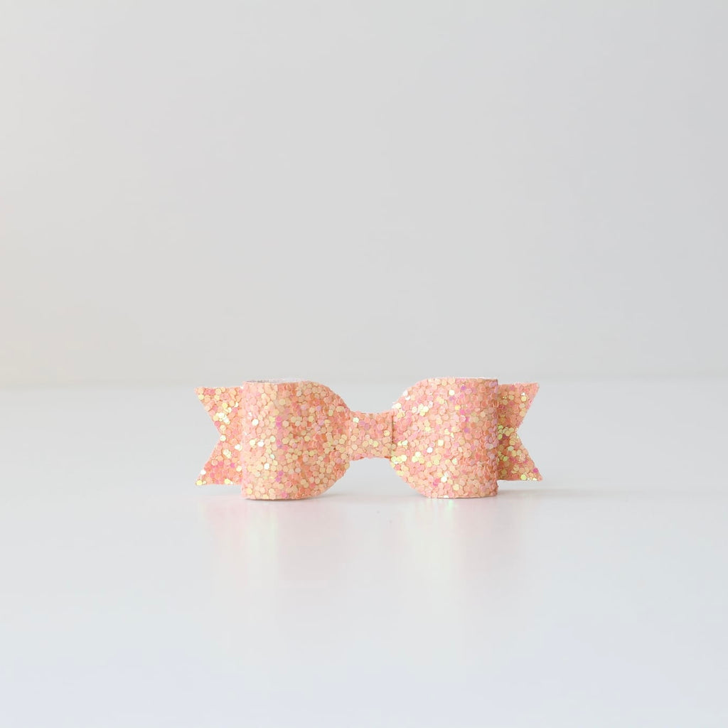 Small glitter bows | 22 Colours | Clip or headband