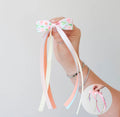 Tail pinch ribbon bow | 2 sizes | Clip or bobble