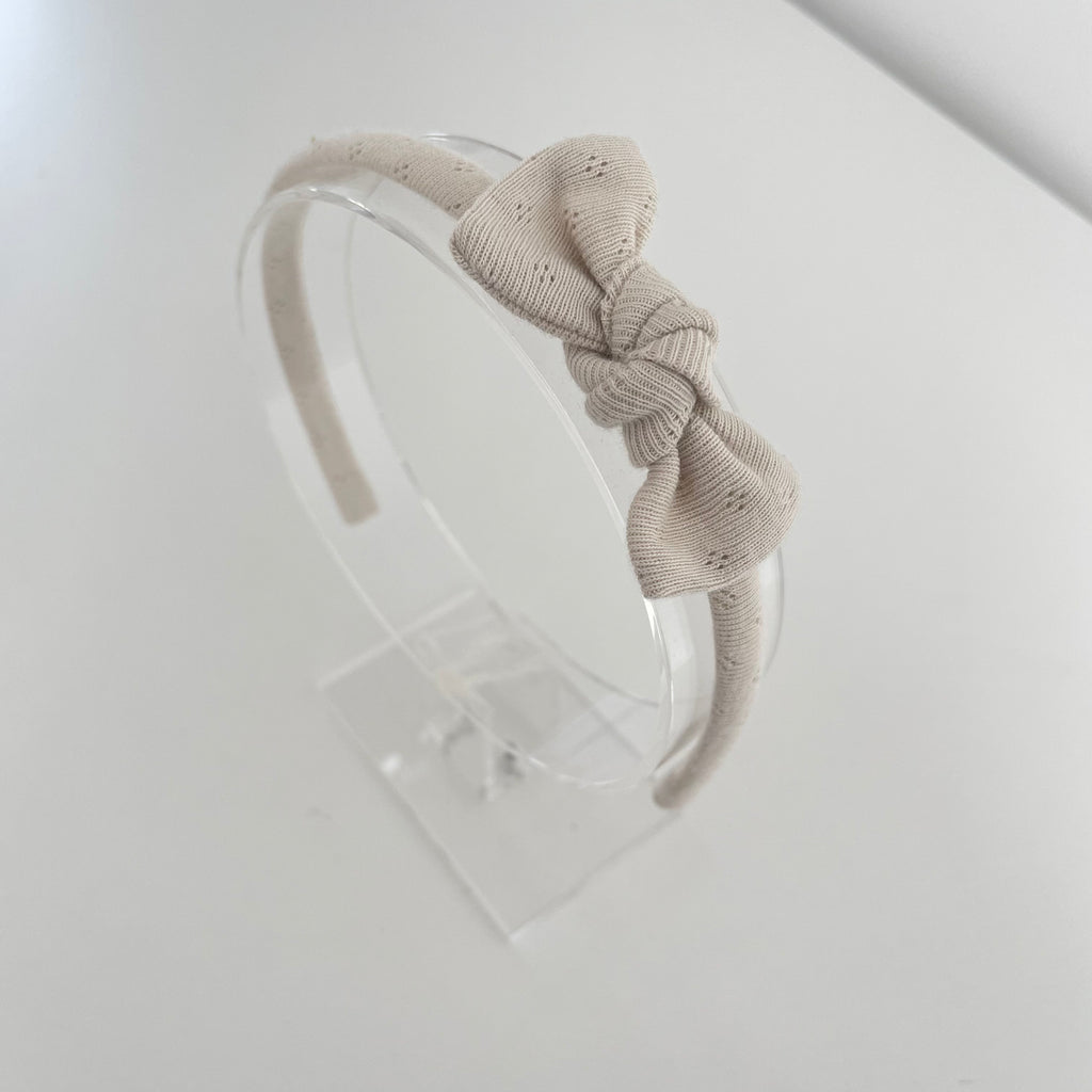 Ribbed knot Alice headband | 23 colours