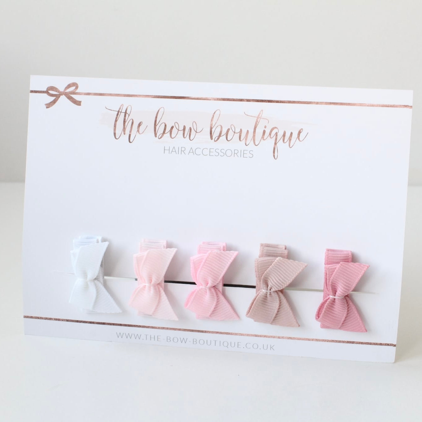 Darling petite set | Clips or bobbles | Pinks