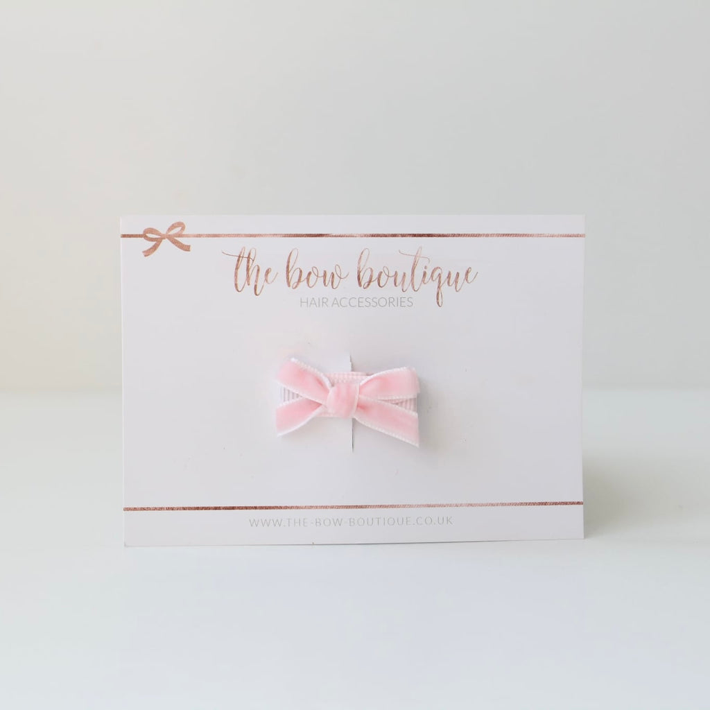My petite velvet bow | 6 colours | Clips & headbands